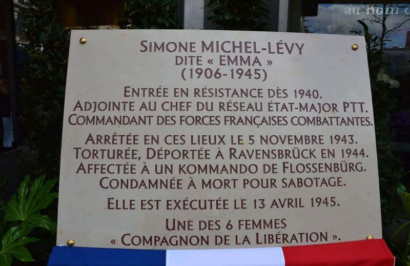 Arrestation MICHEL-LÉVY Simone