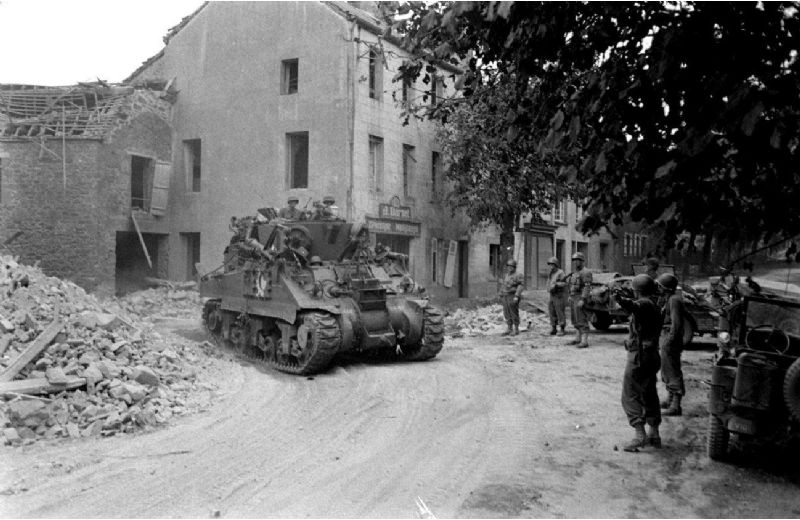 ARV M32 Tank Recovery Vehicle Coutances