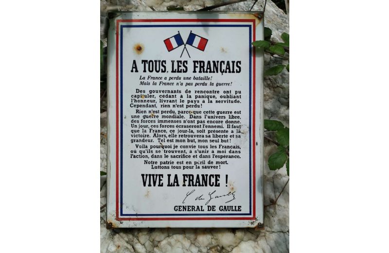 Stèle Charles de Gaulle Le Relecq-Kerhuon