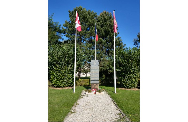 Monument 1st Canadian Batallion.