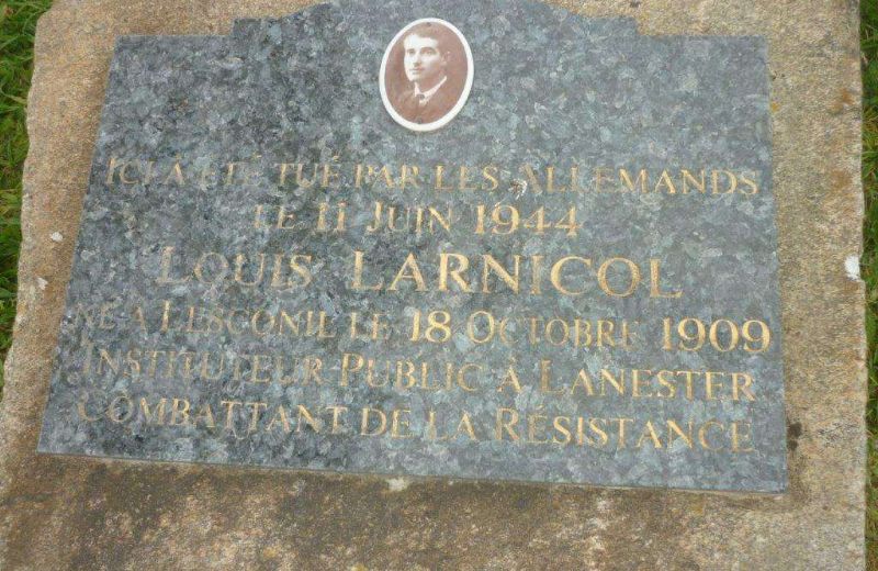 Stèle Louis Larnicol et Louis Méhu