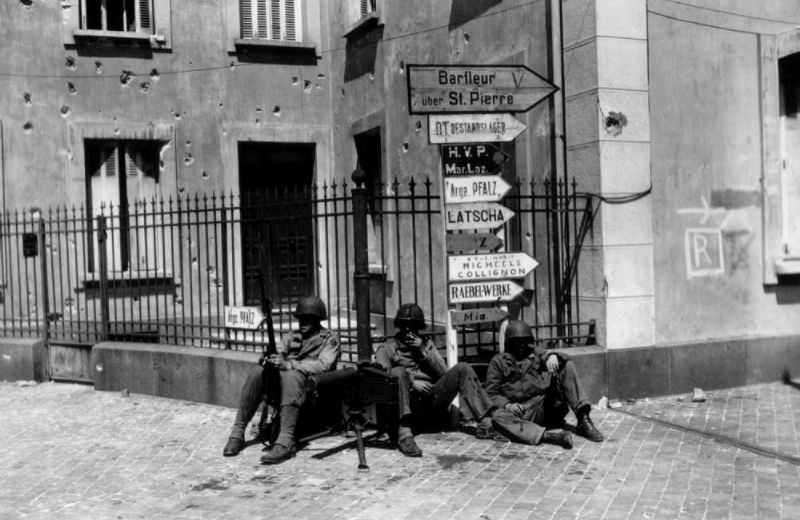 Photo Rue du Val de Saire 1944