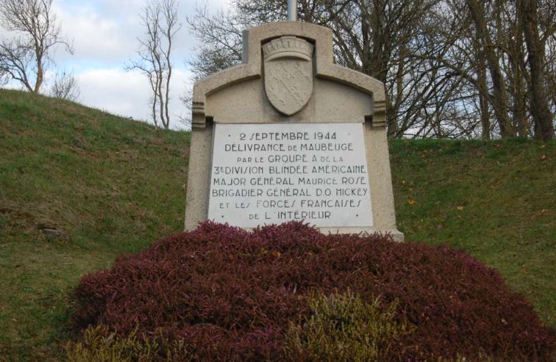 Stèle Libération de Maubeuge