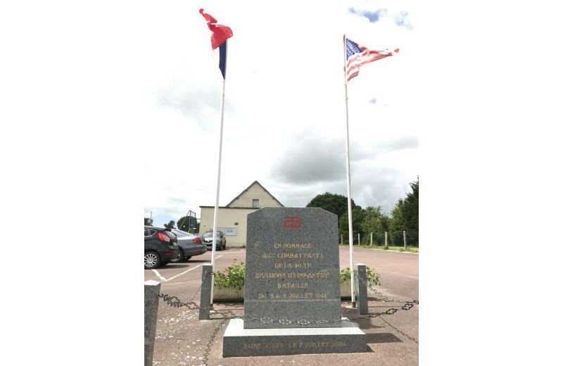 Monument 90th Infantry Division Saint-Jorès