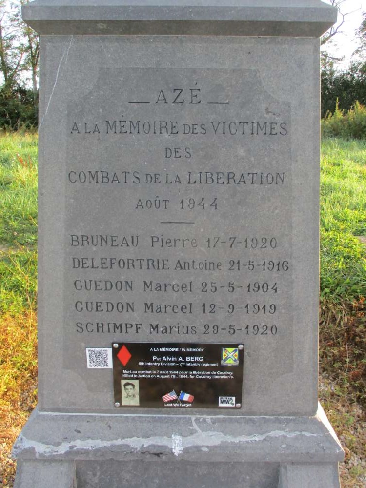 Stèle des Fusillés du 7 Août 1944